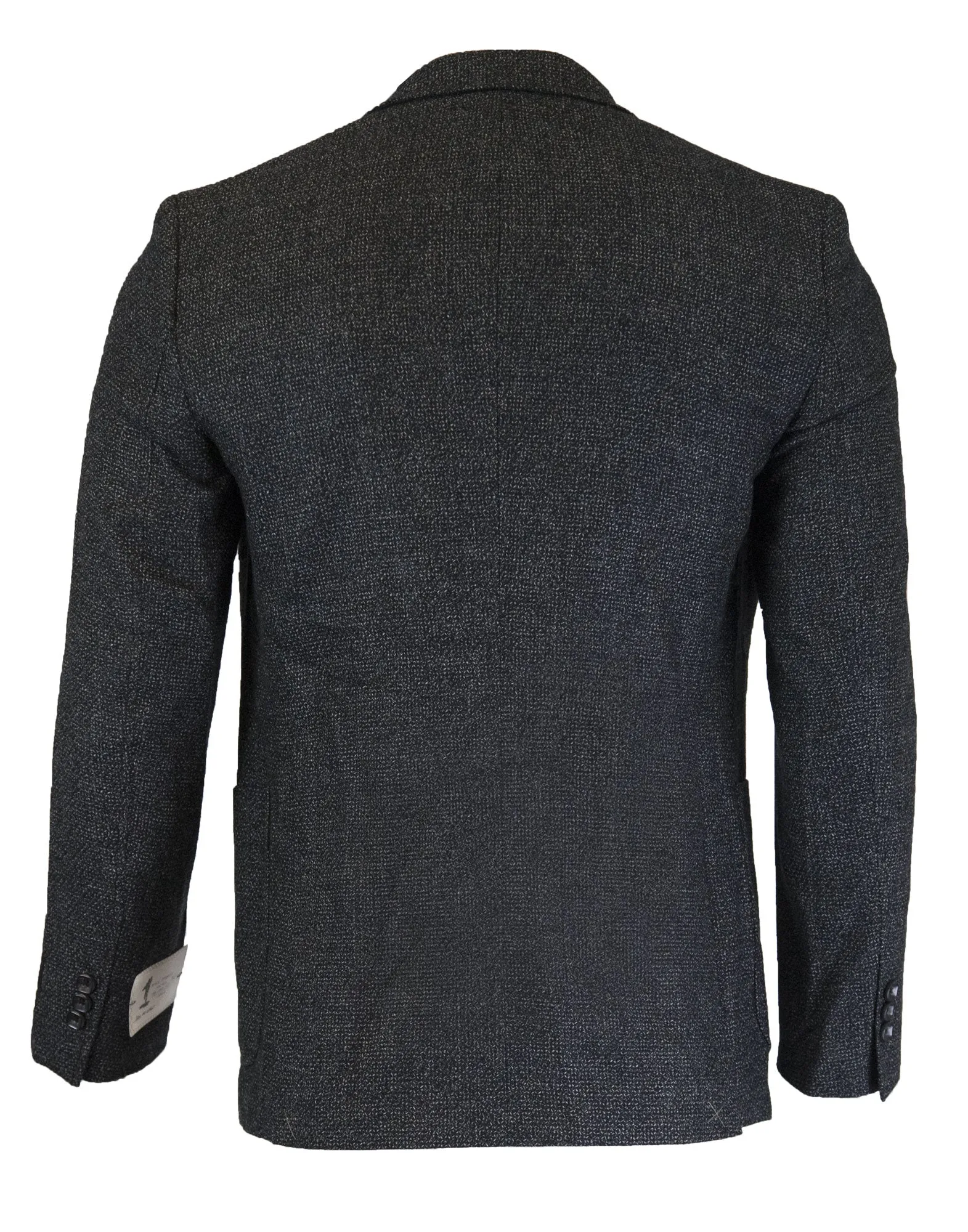 1 LIKE NO OTHER Men's Gray Cotton Wool Sport Coat $495 NWT