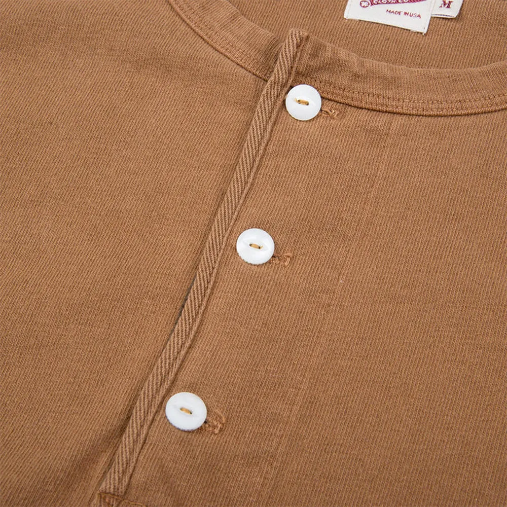 13oz Henley | Tobacco
