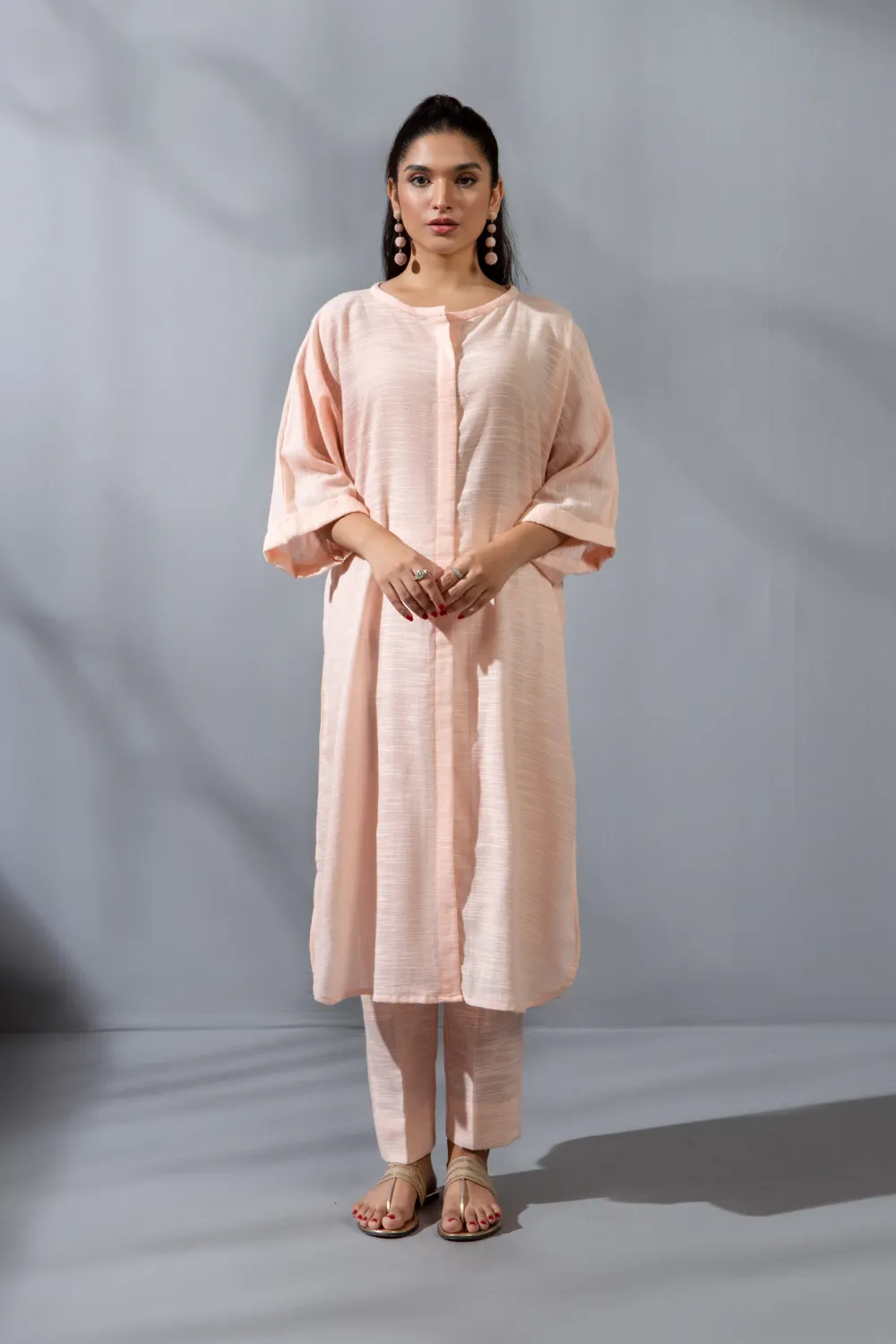 2 PC Stitched | Dyed Cambric Cotton Shirt    Trouser