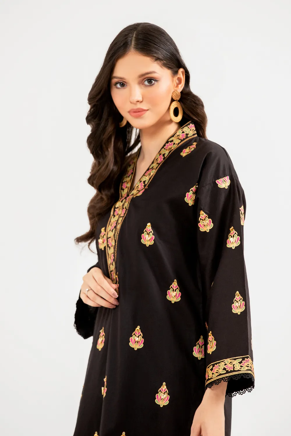 2 PC Stitched | Jacquard Shirt   Trouser