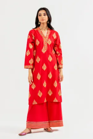 2 PC Stitched | Jacquard Shirt   Trouser