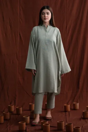 2 PC Stitched | Jacquard Shirt   Trouser