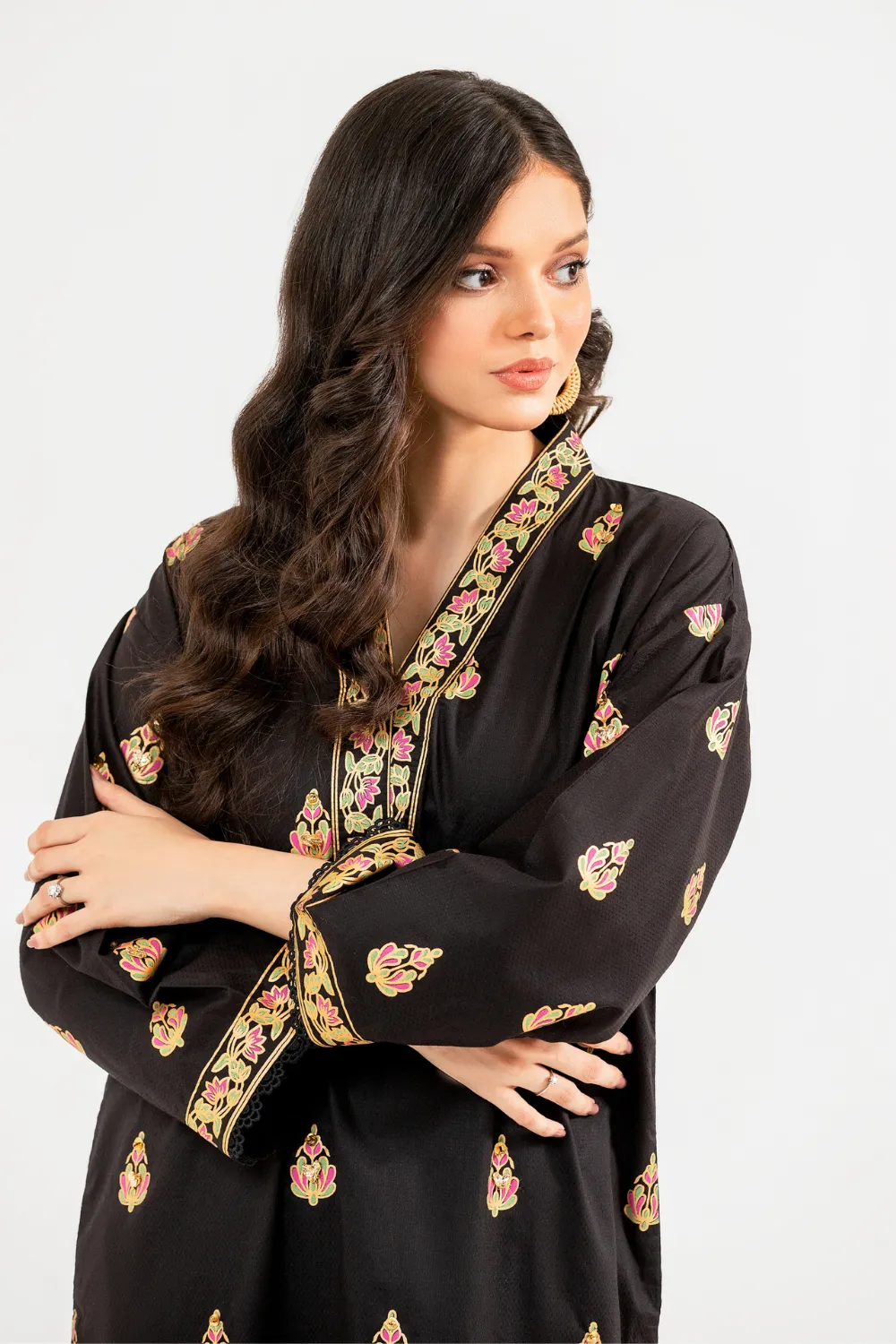2 PC Stitched | Jacquard Shirt   Trouser