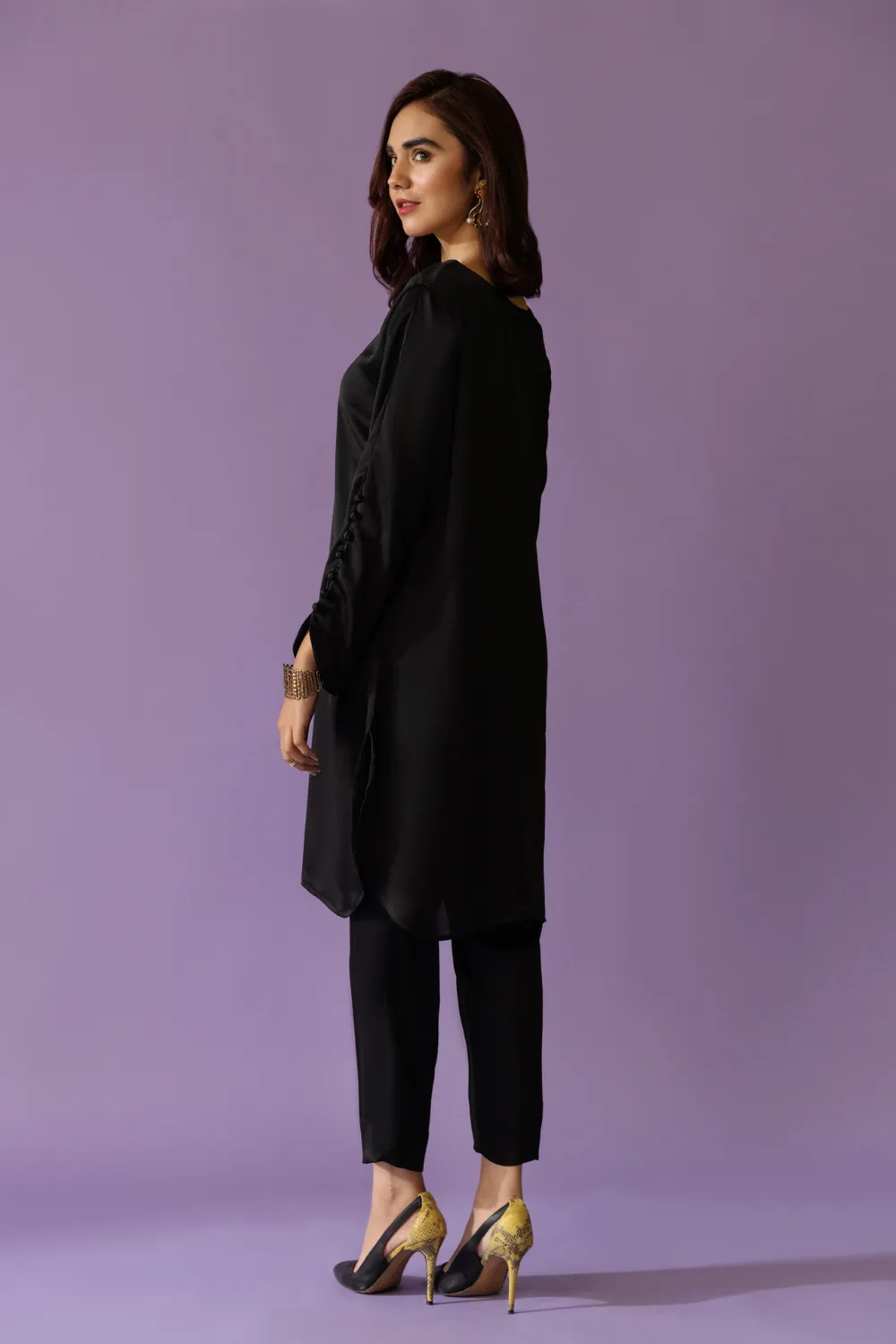2 PC Stitched | Silk Shirt   Trouser