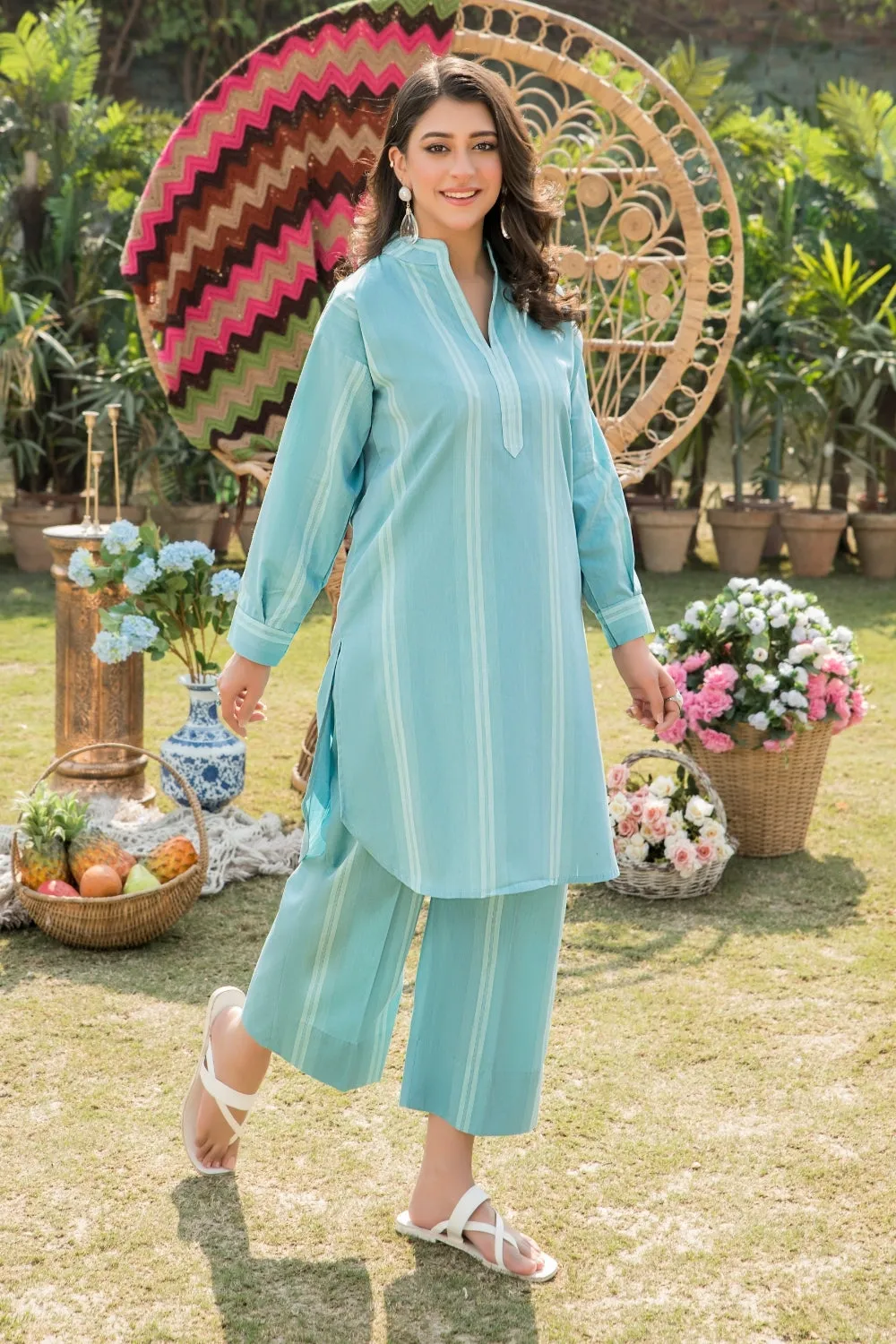 2PC Stitched | Cotton Shirt   Trouser