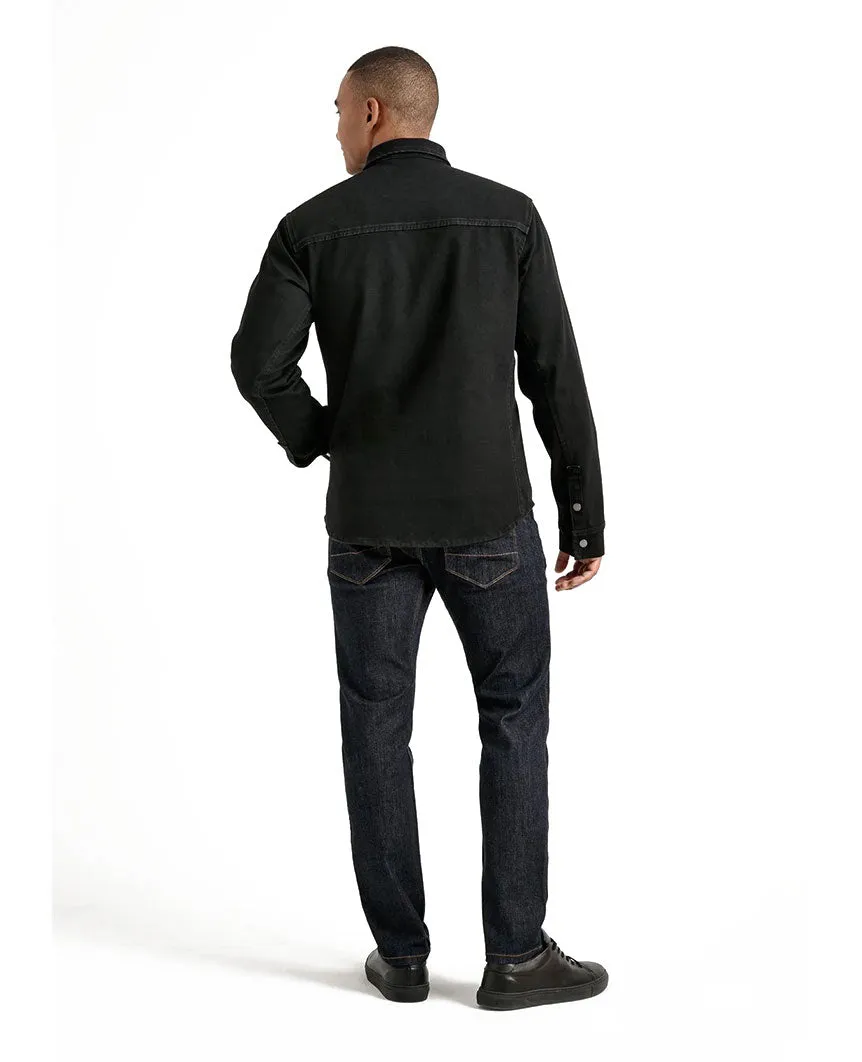 3-IN-1 All-Weather Denim Jacket Black
