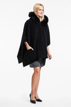 #756 Alpaca Pocket Cape  Last one $500