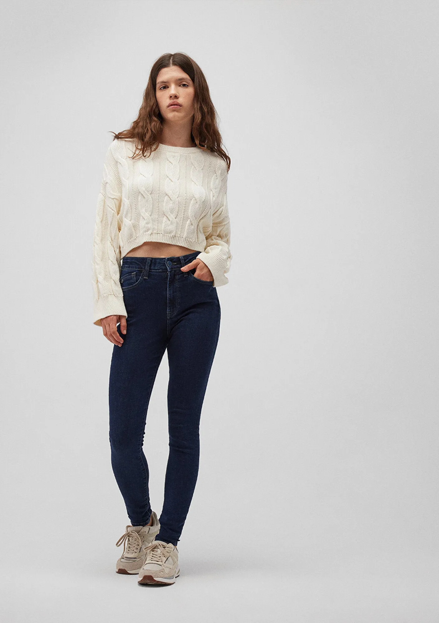 A.C.A.İ.P Deep Blue Move Jean Pants