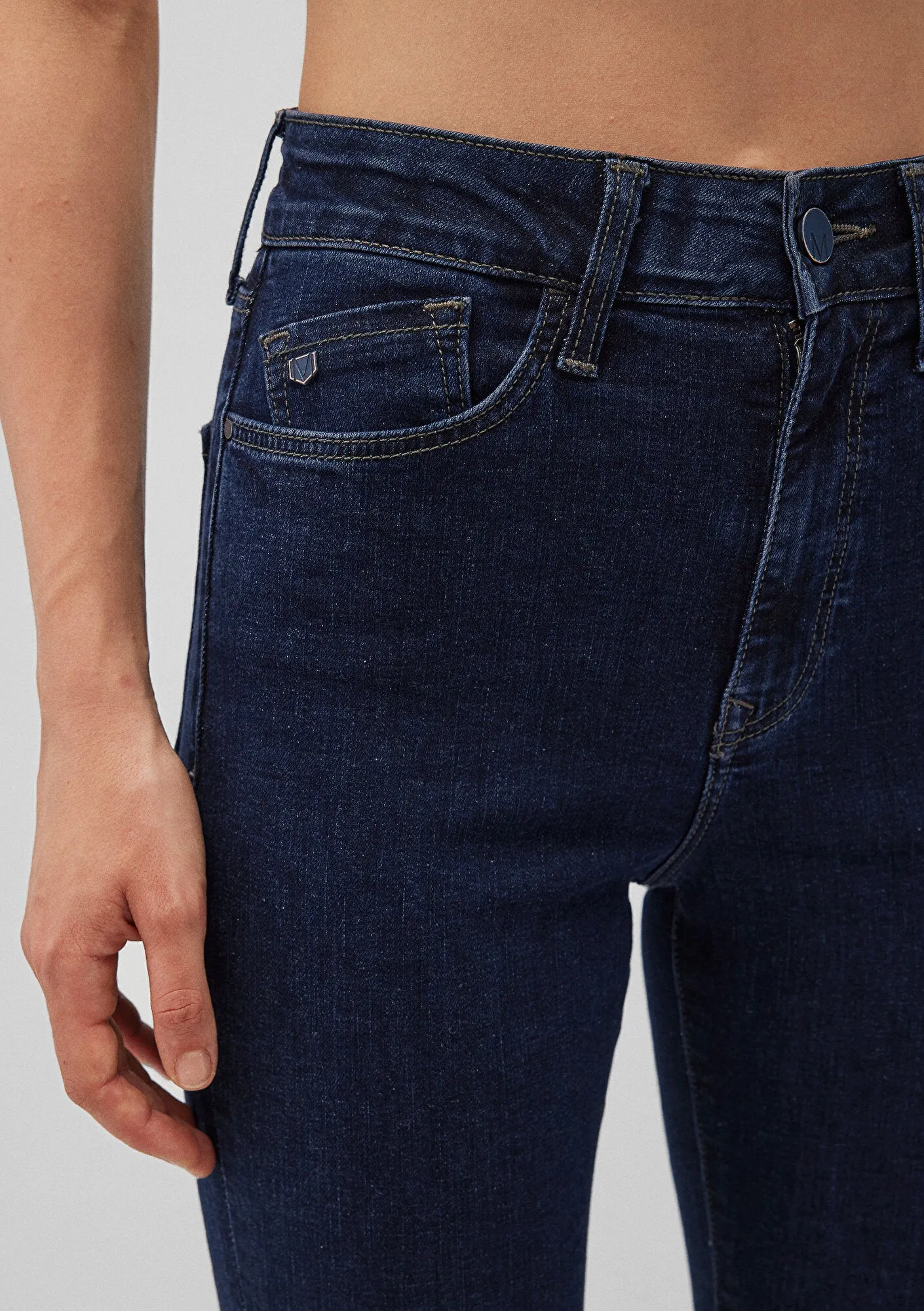 A.C.A.İ.P Deep Blue Move Jean Pants