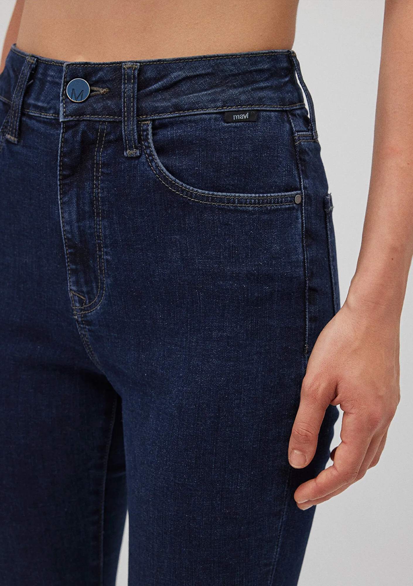 A.C.A.İ.P Deep Blue Move Jean Pants