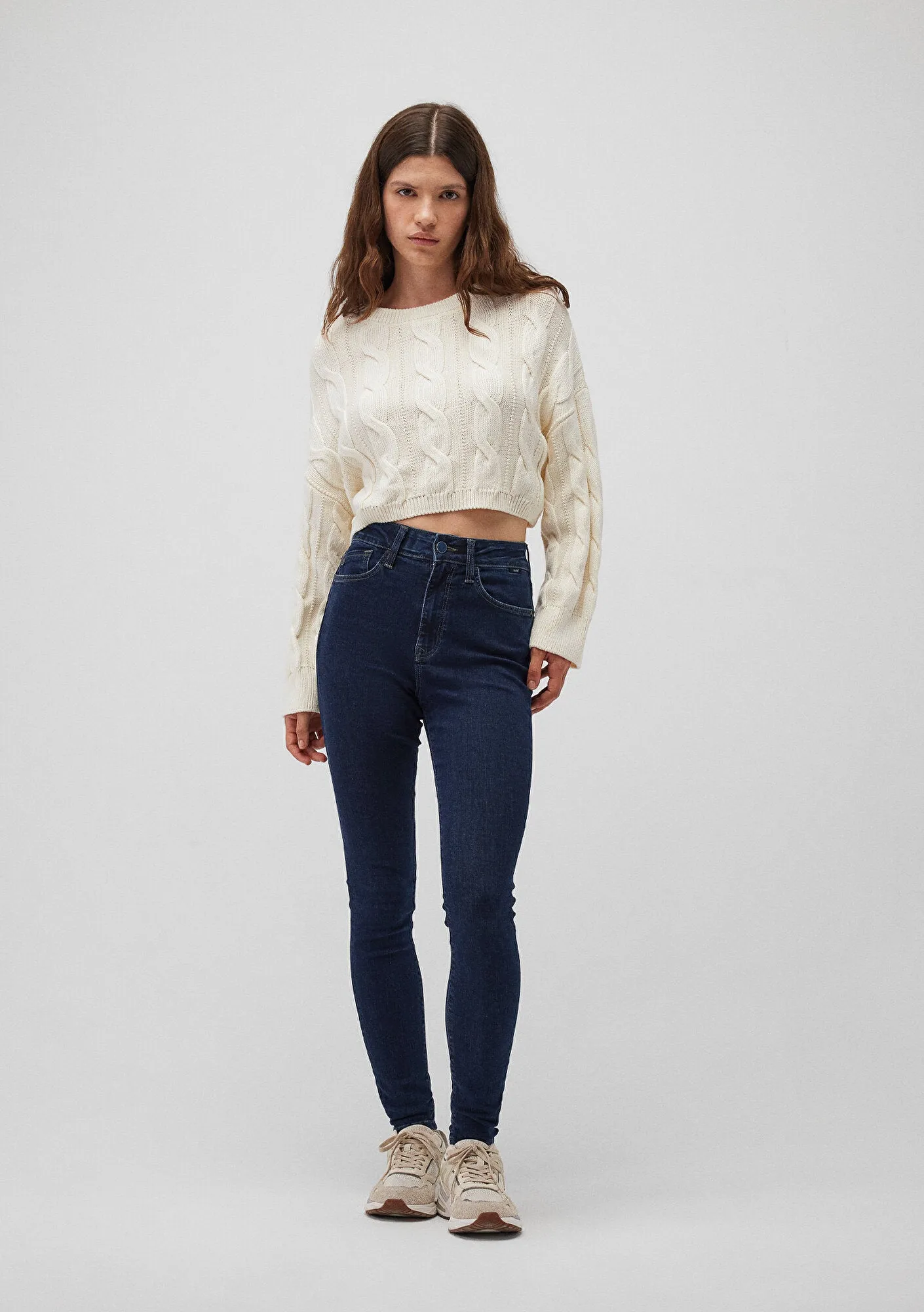 A.C.A.İ.P Deep Blue Move Jean Pants