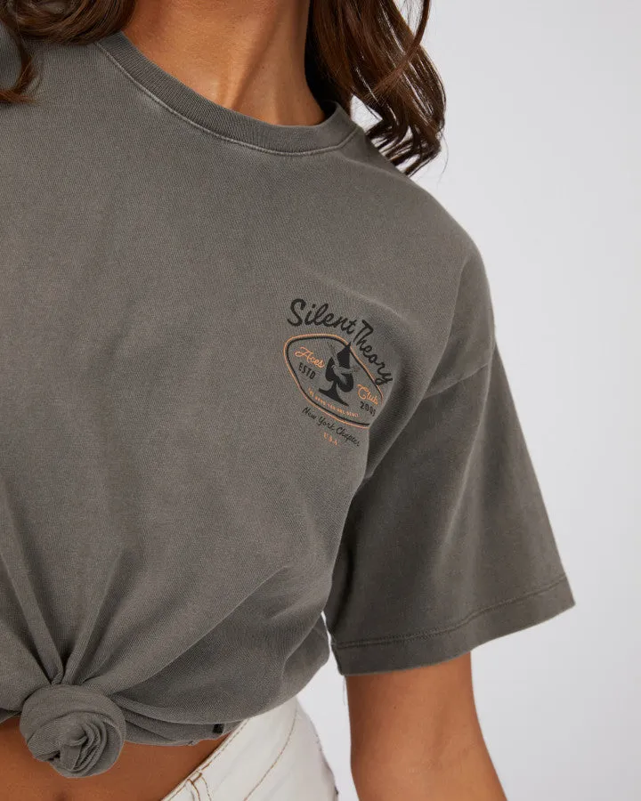 Ace Club Tee - Coal