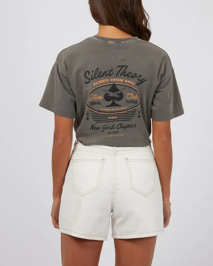 Ace Club Tee - Coal