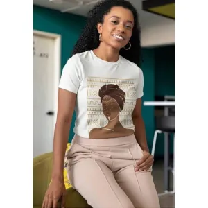 African Designed Short Sleeve Cotton Tops.