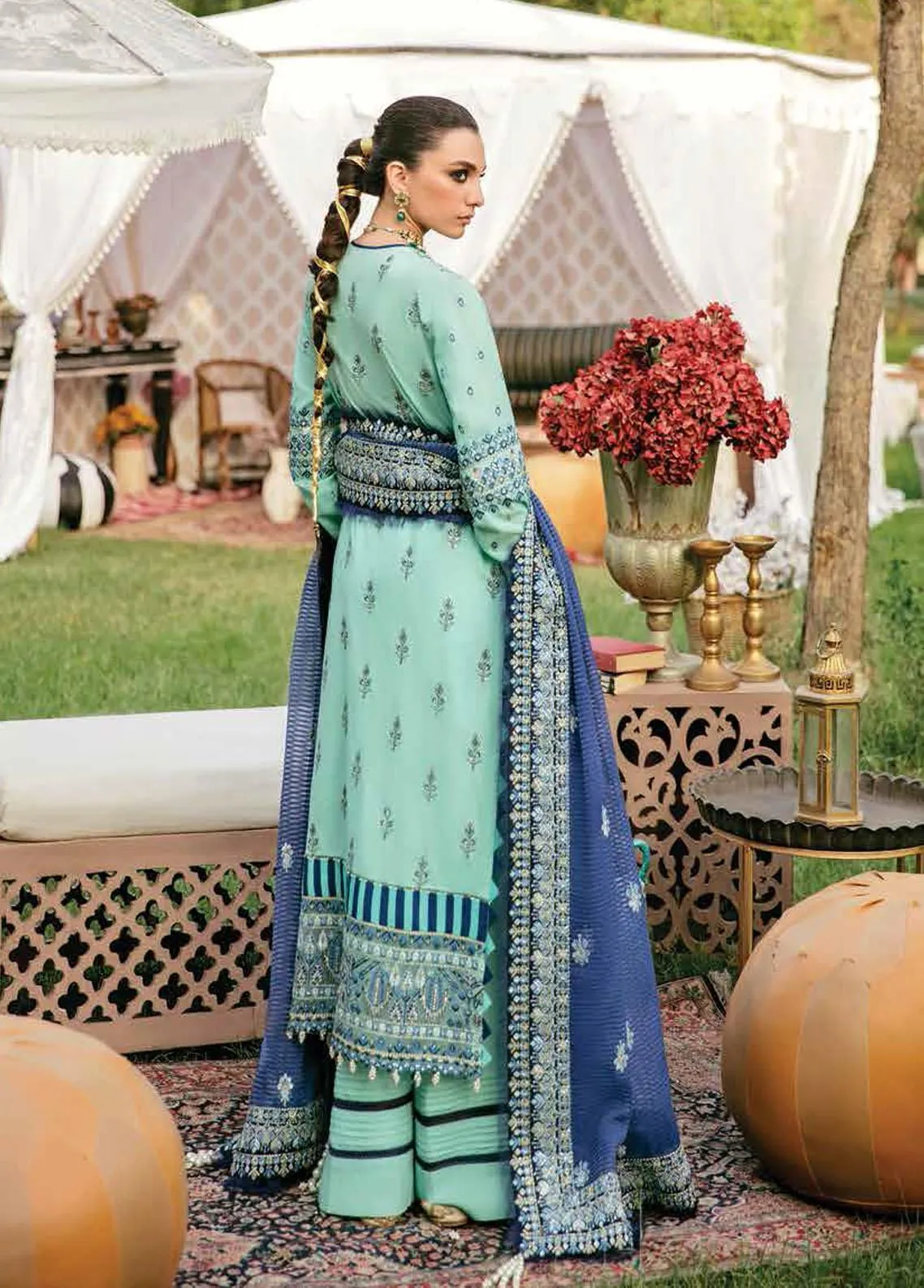 AFROZEH | GUL BAHAAR FESTIVE COLLECTION'22 | HERIZ 08