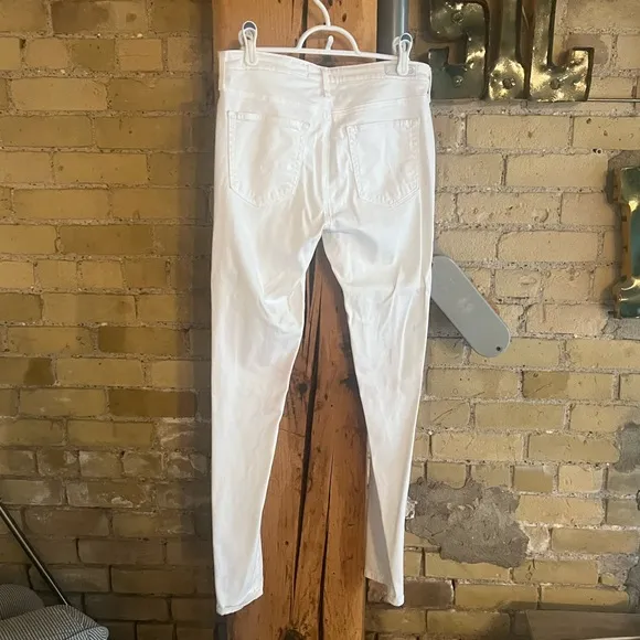 AG Jeans Prima Sateen Mid-Rise Cigarette Pants