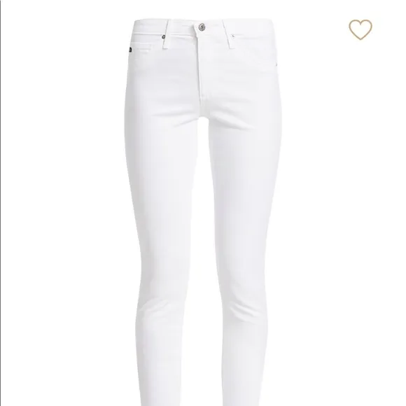 AG Jeans Prima Sateen Mid-Rise Cigarette Pants