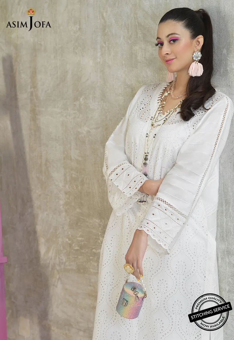 AJES-06 | Asim Jofa AJ Essentials Summer Collection 2022 | Embroidered Cotton Suits Unstitched 2 Piece