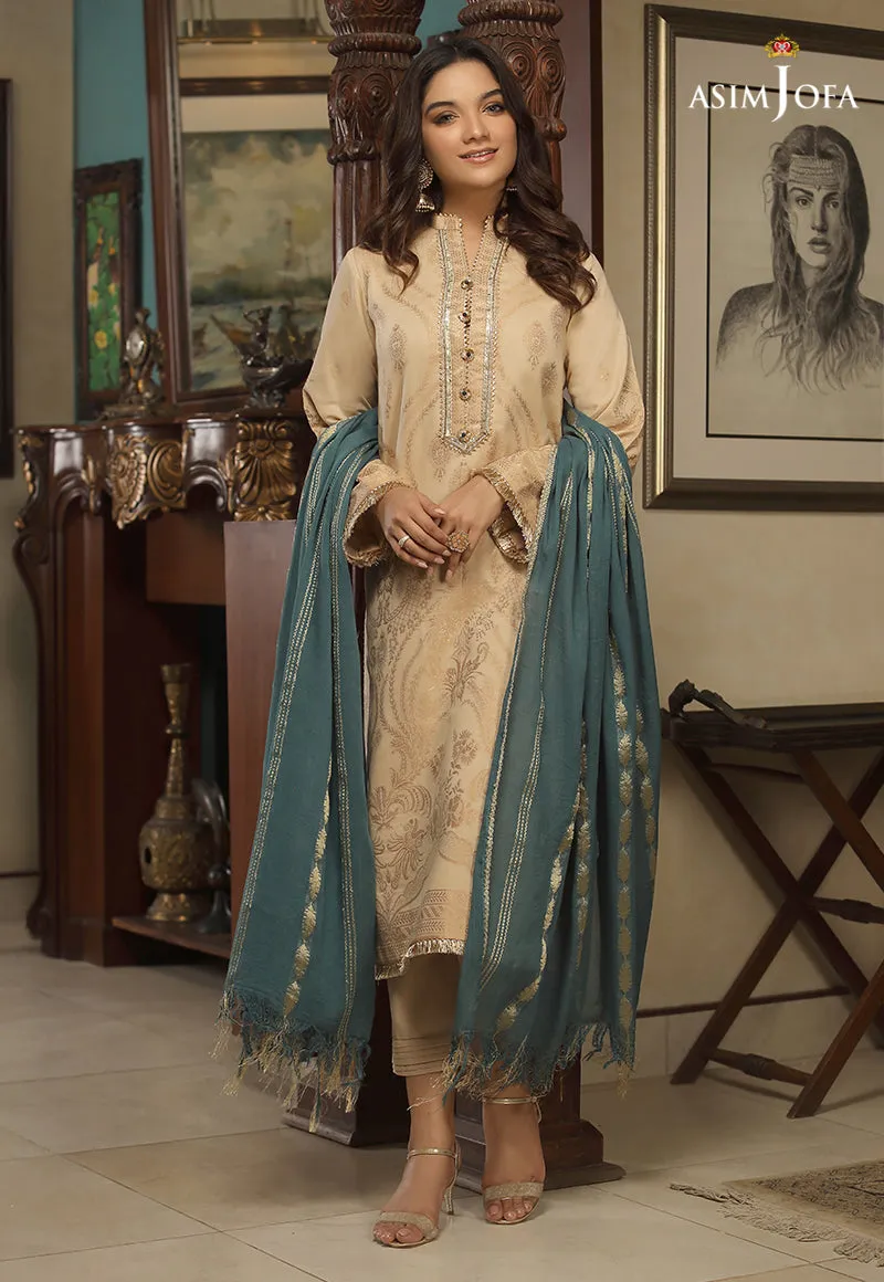 AJJD-07 | Asim Jofa Jacquard Eid Edition 2022 | Stitched RTW Jacquard Suits