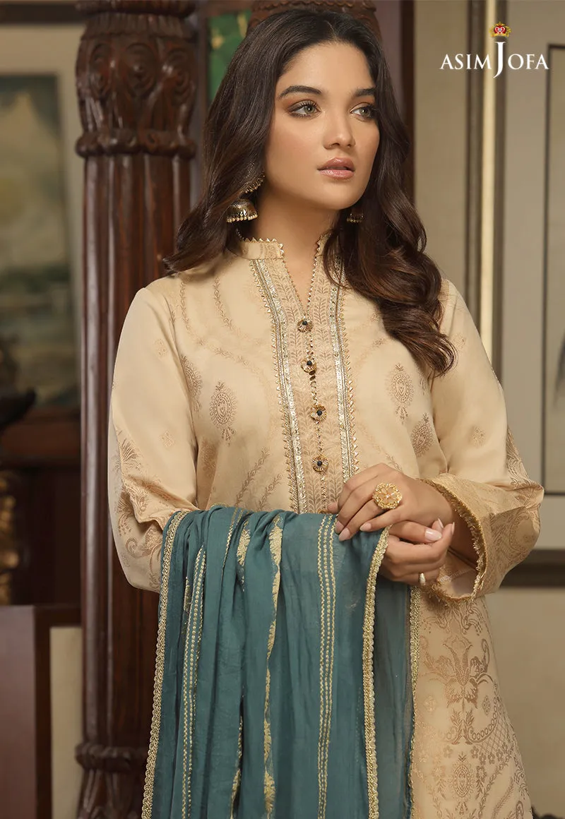 AJJD-07 | Asim Jofa Jacquard Eid Edition 2022 | Stitched RTW Jacquard Suits