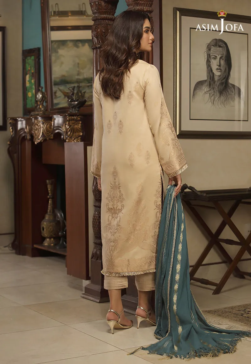 AJJD-07 | Asim Jofa Jacquard Eid Edition 2022 | Stitched RTW Jacquard Suits