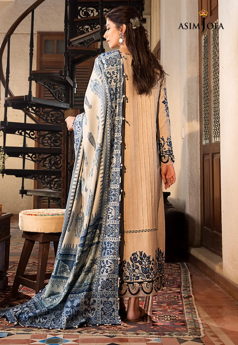 AJK-12 |  Asim Jofa The Syra Edit Kashmiri Embroidered Collection 2022 | Unstitched Embroidered Winter Suits