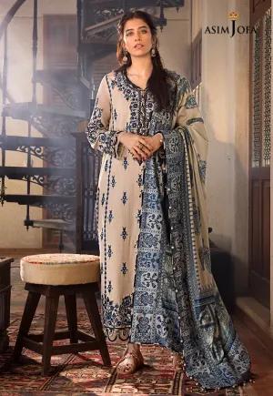 AJK-12 |  Asim Jofa The Syra Edit Kashmiri Embroidered Collection 2022 | Unstitched Embroidered Winter Suits
