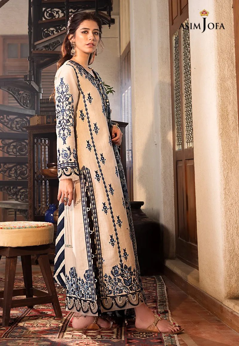 AJK-12 |  Asim Jofa The Syra Edit Kashmiri Embroidered Collection 2022 | Unstitched Embroidered Winter Suits