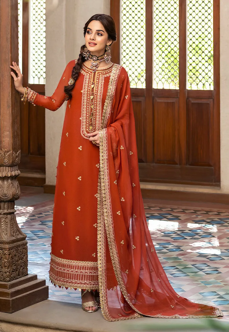 AJKM-03 | Asim Jofa Eid Festive 2023 | Unstitched Chiffon Suits