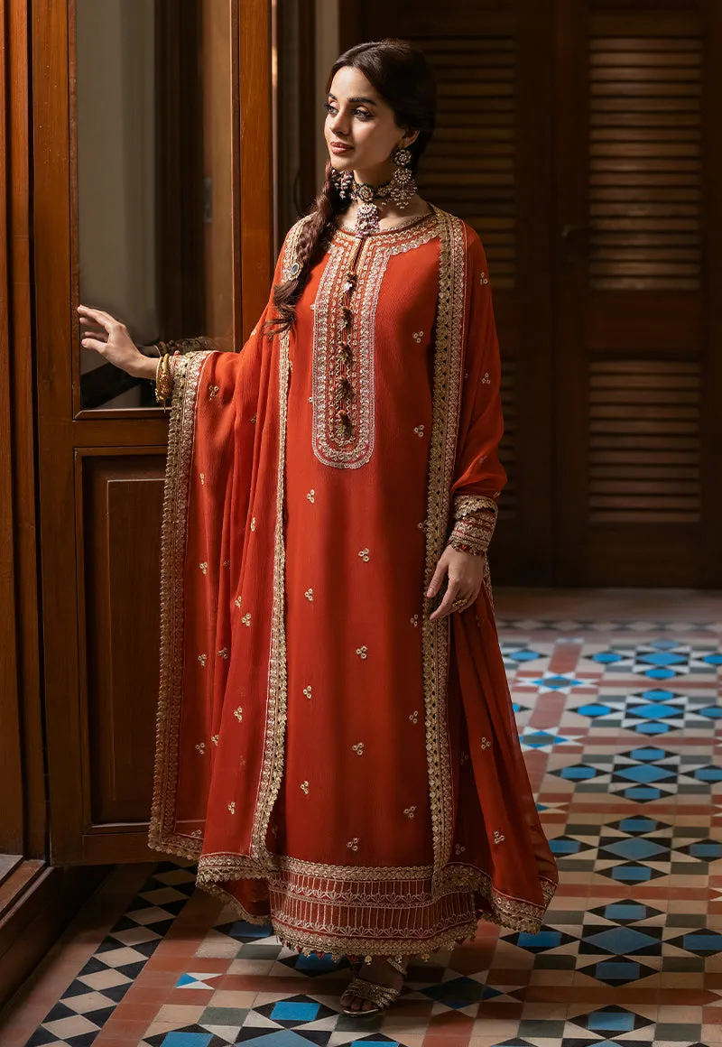 AJKM-03 | Asim Jofa Eid Festive 2023 | Unstitched Chiffon Suits