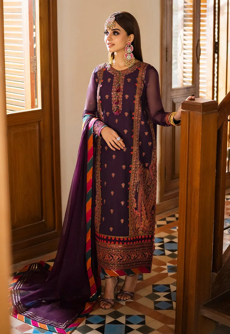 AJKM-09 | Asim Jofa Eid Festive 2023 | Unstitched Cotton Net Organza Suits