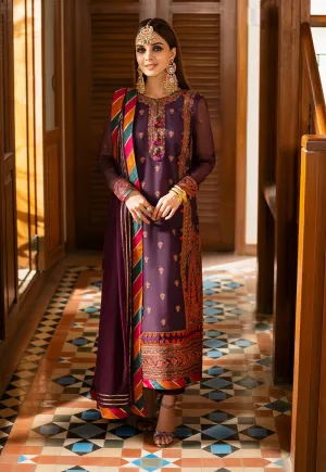 AJKM-09 | Asim Jofa Eid Festive 2023 | Unstitched Cotton Net Organza Suits