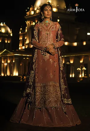 AJST-12 | Asim Jofa Sadqay Tumharay Eid Collection 2022 | Unstitched Embroidered Net Suits