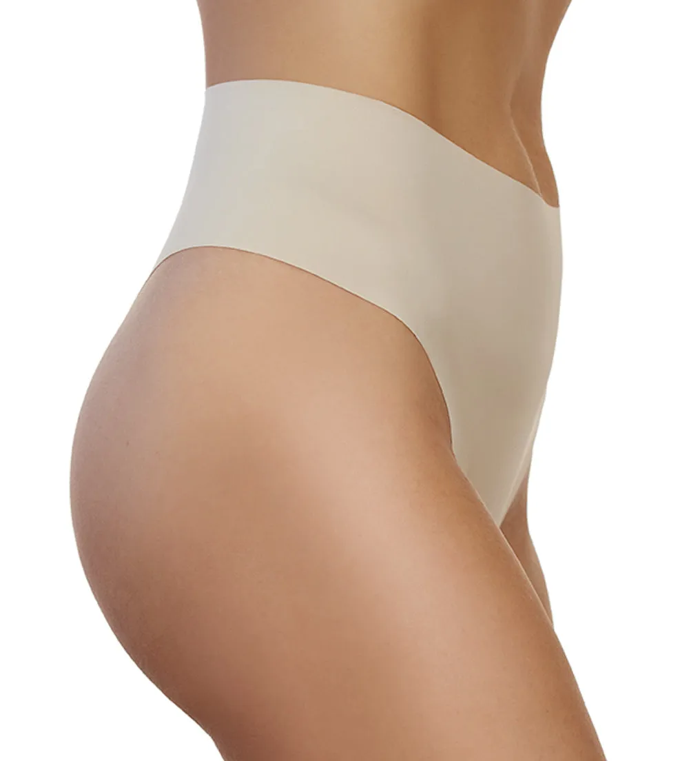 Alessandra B High Rise Camel Toe Proof Thong - M7716