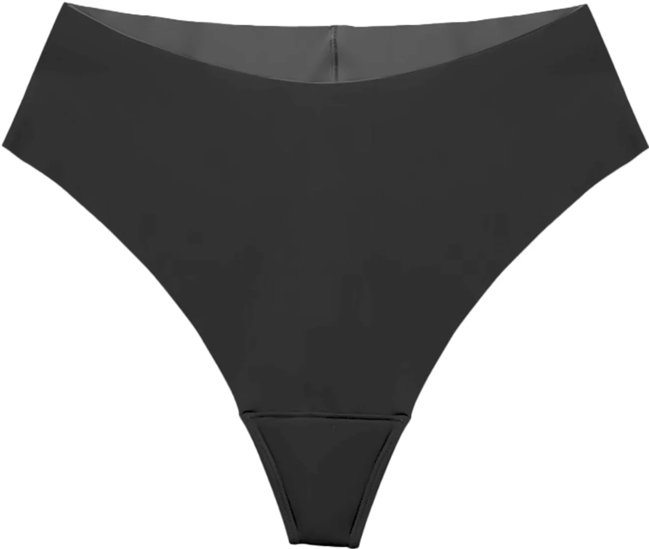 Alessandra B High Rise Camel Toe Proof Thong - M7716
