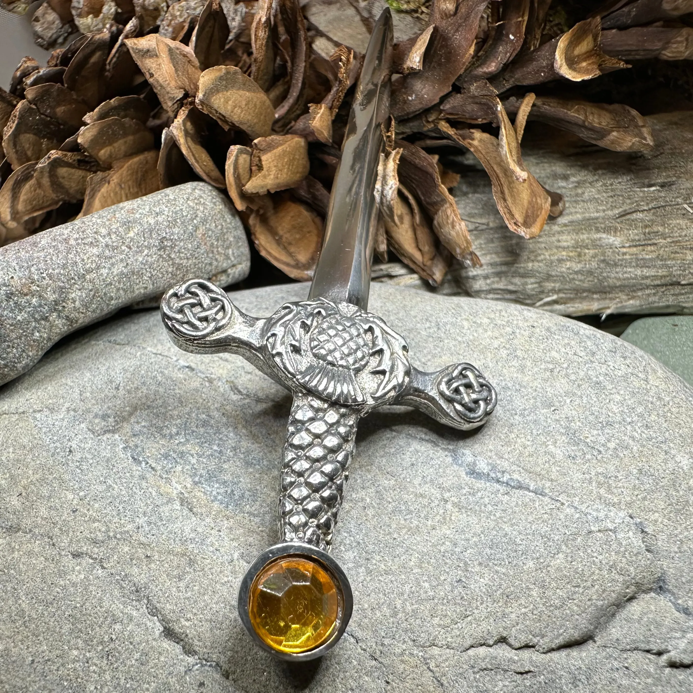 Alexander Thistle Kilt Pin