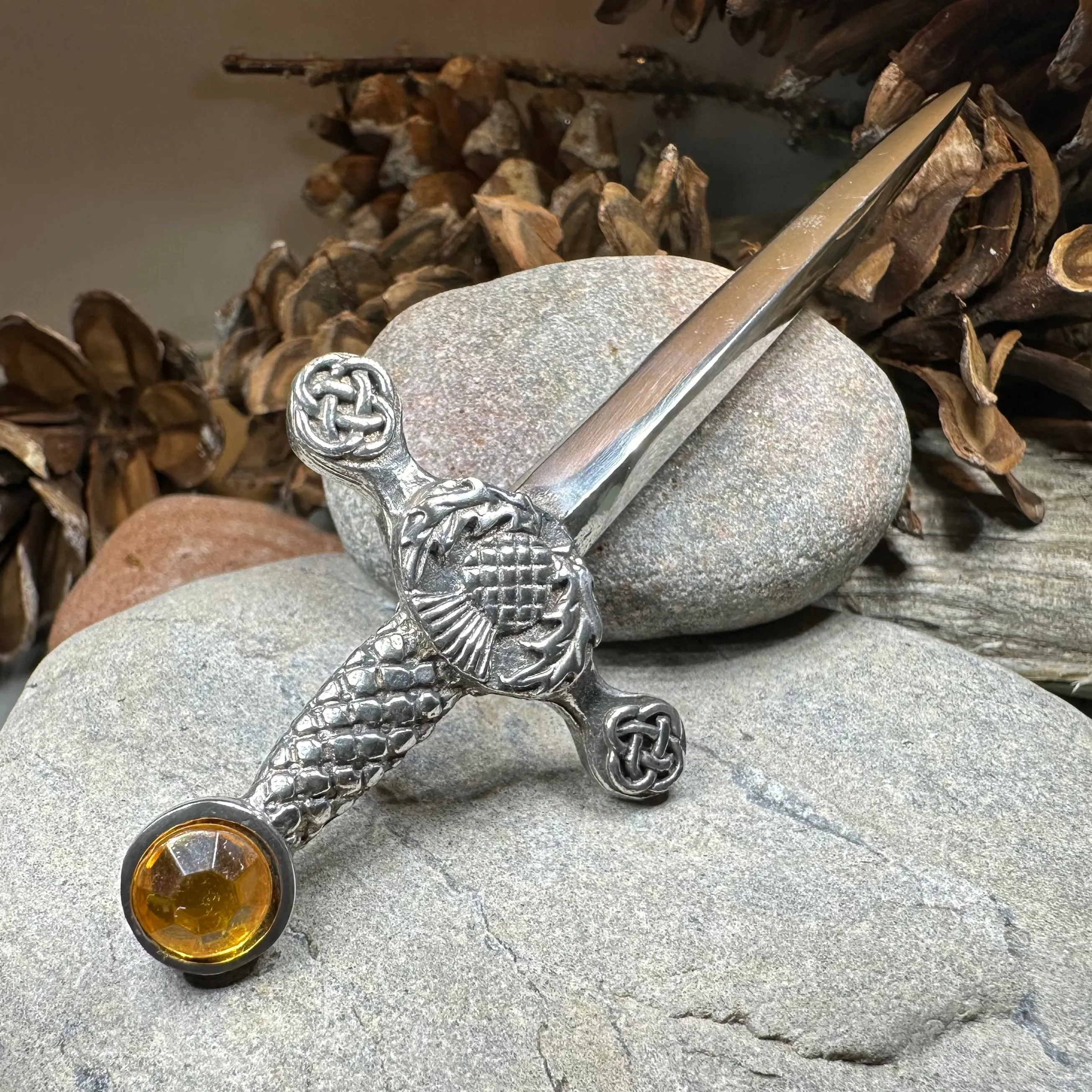 Alexander Thistle Kilt Pin