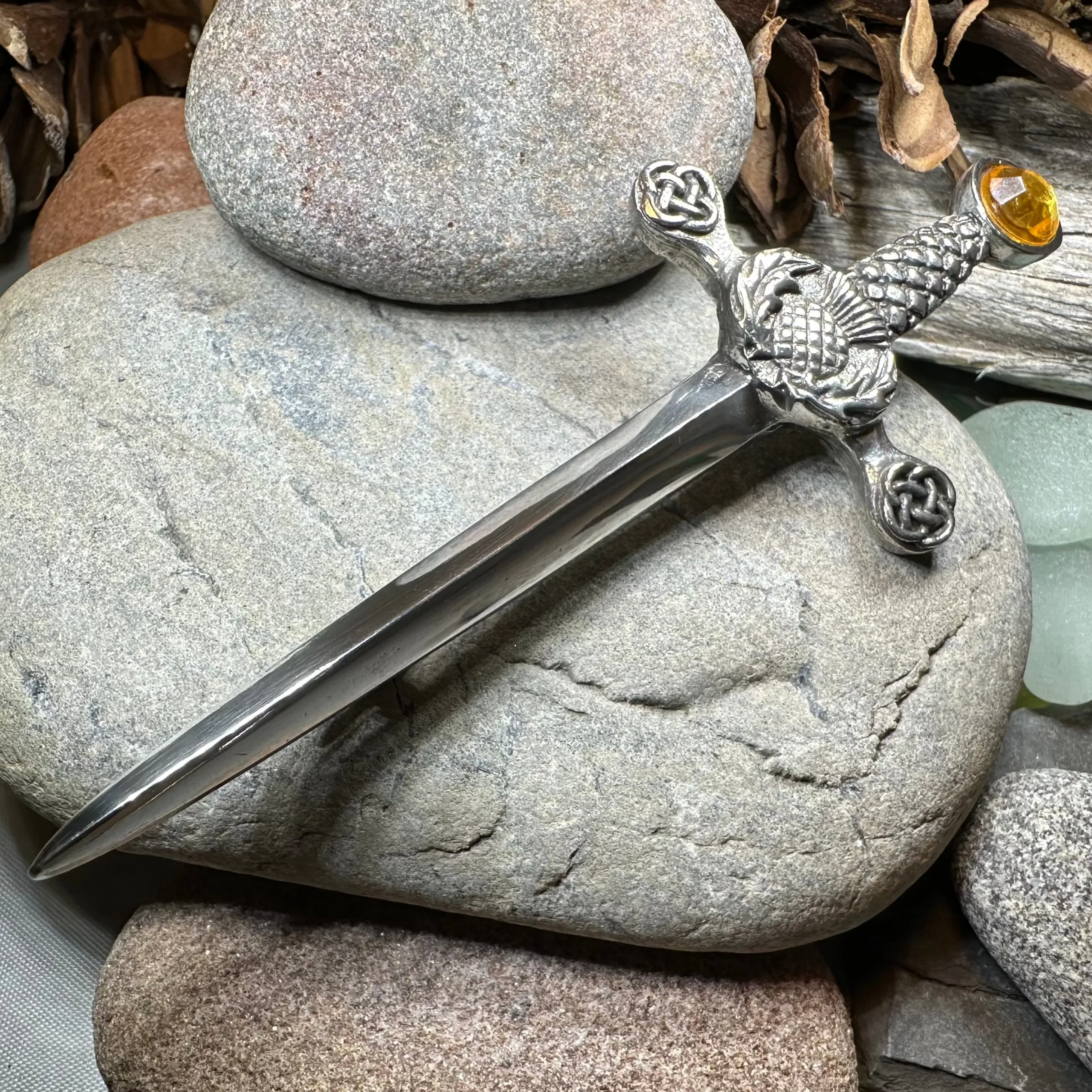 Alexander Thistle Kilt Pin