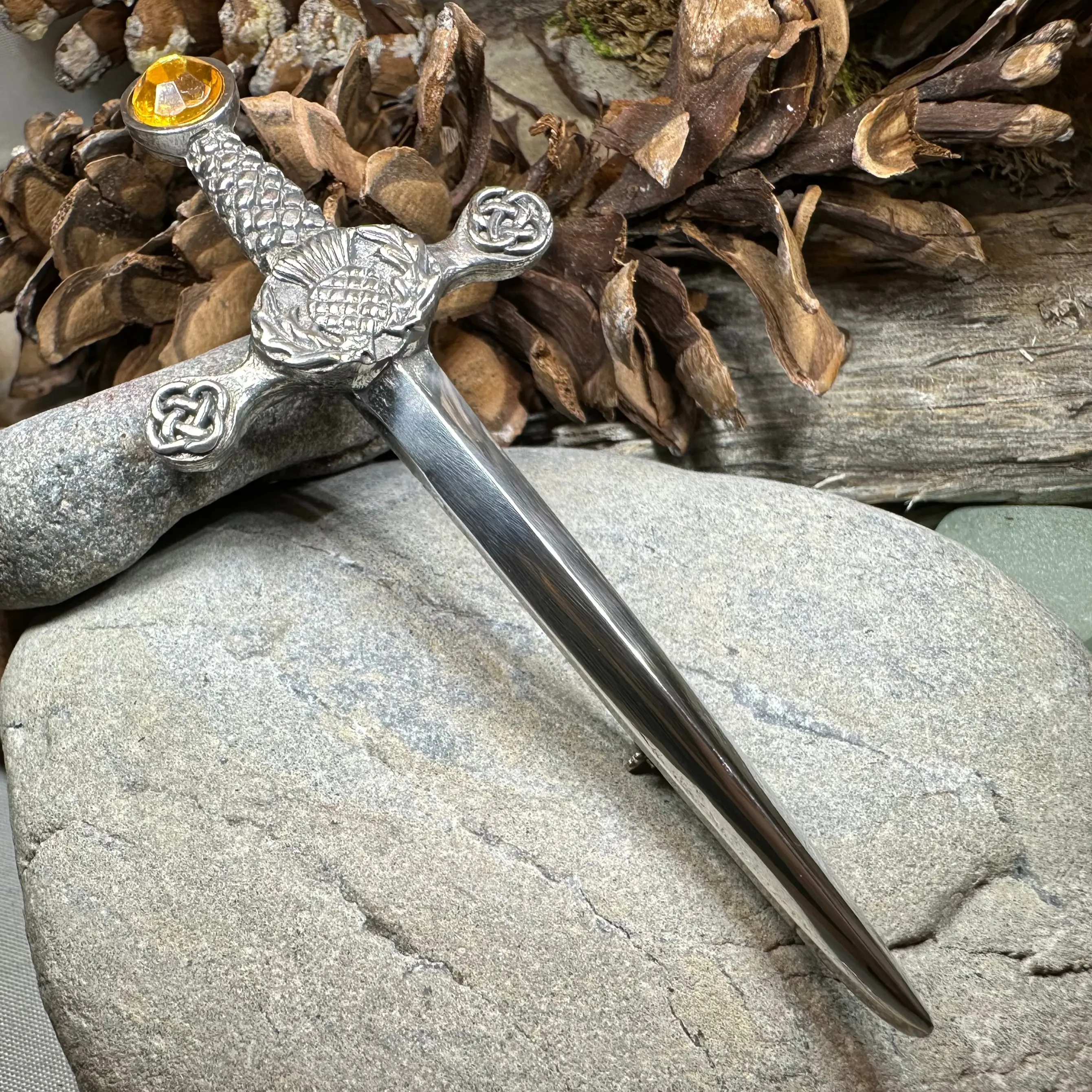Alexander Thistle Kilt Pin