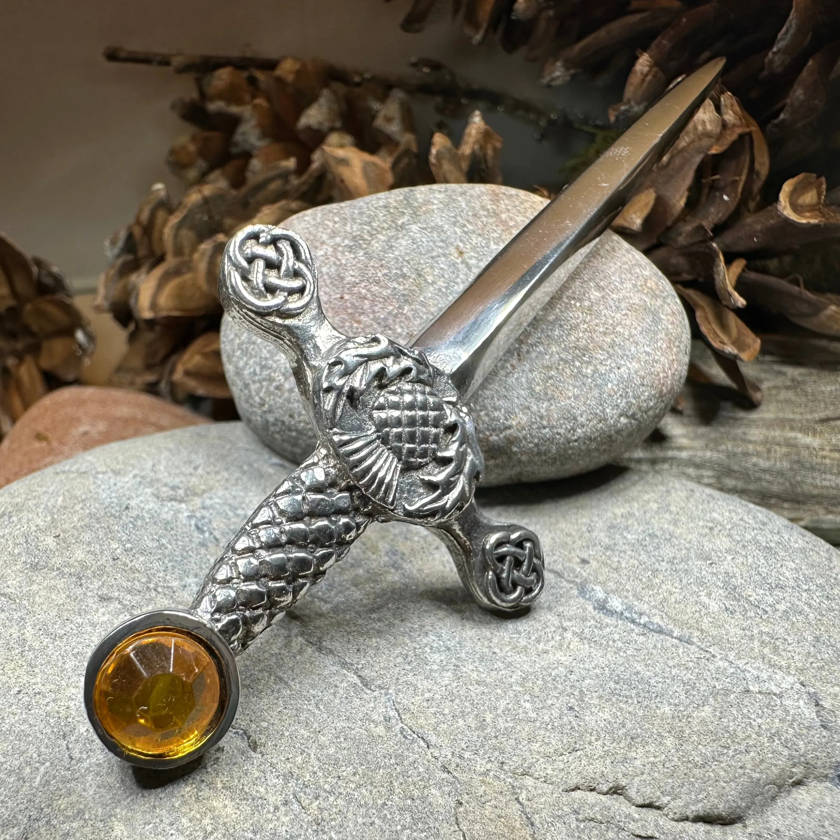 Alexander Thistle Kilt Pin