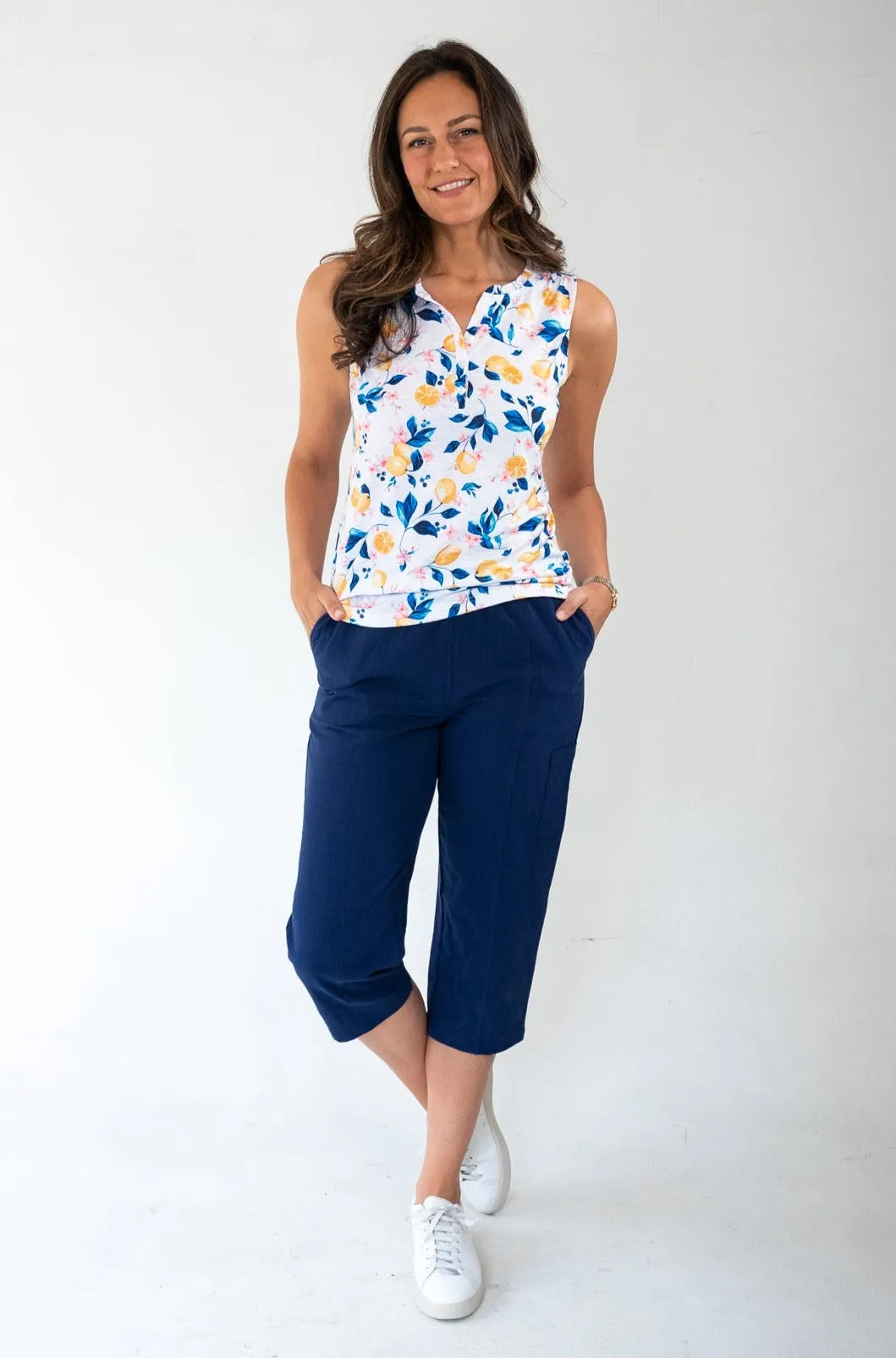 Alice Sleeveless Henley