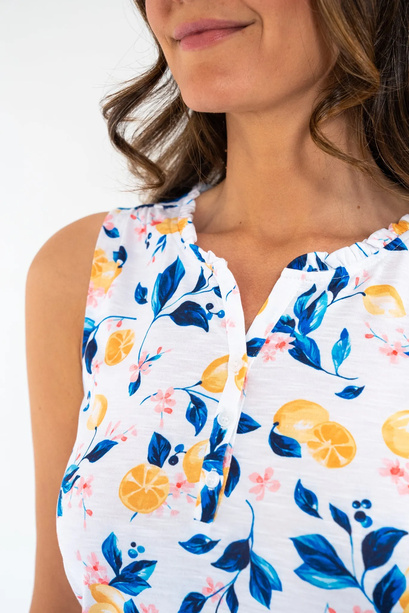 Alice Sleeveless Henley