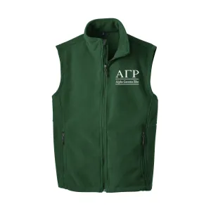 Alpha Gamma Rho Fleece Vest