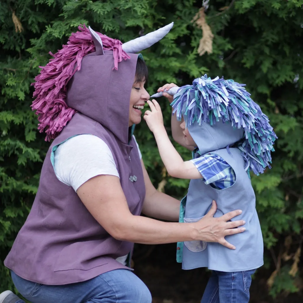 Animal Add-on Sewing Pattern ~ both Adult and Child sizes available