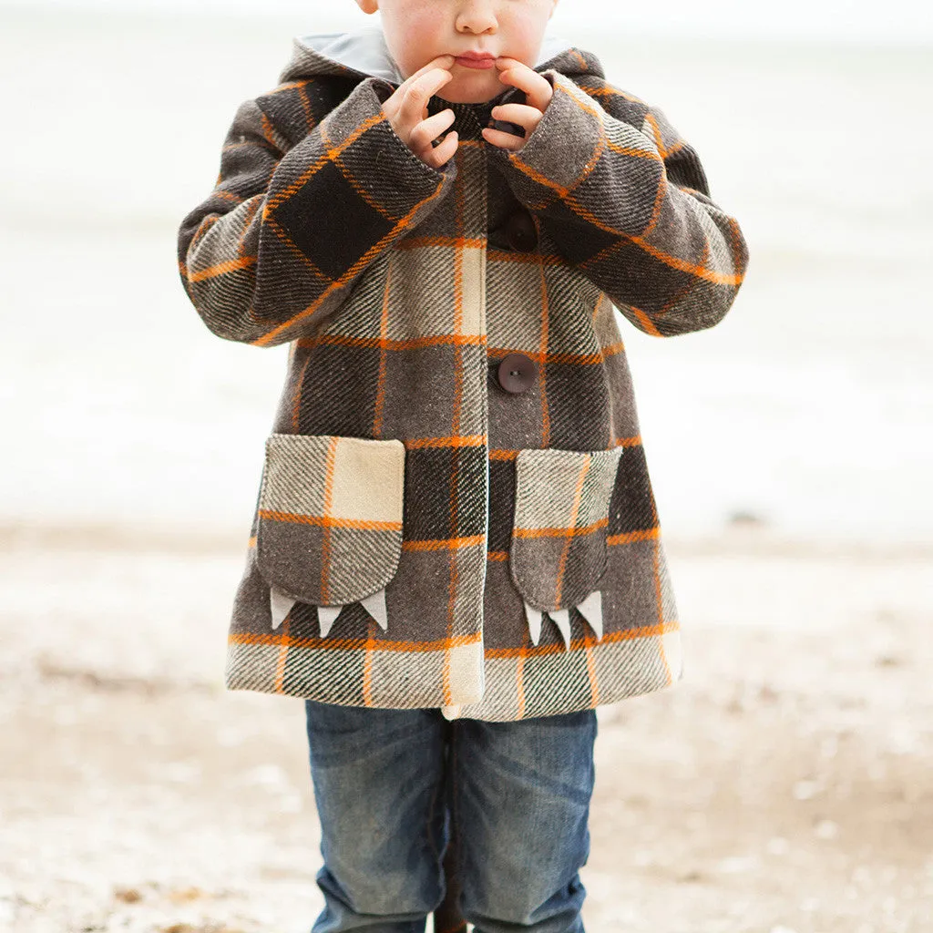 Animal COAT Add-on Sewing Pattern ~ both Adult and Child sizes available