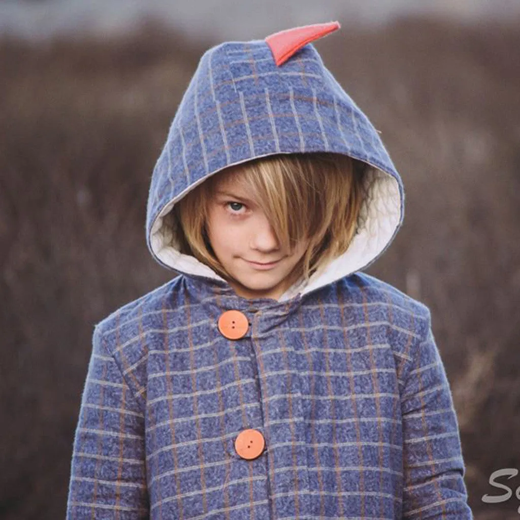 Animal COAT Add-on Sewing Pattern ~ both Adult and Child sizes available