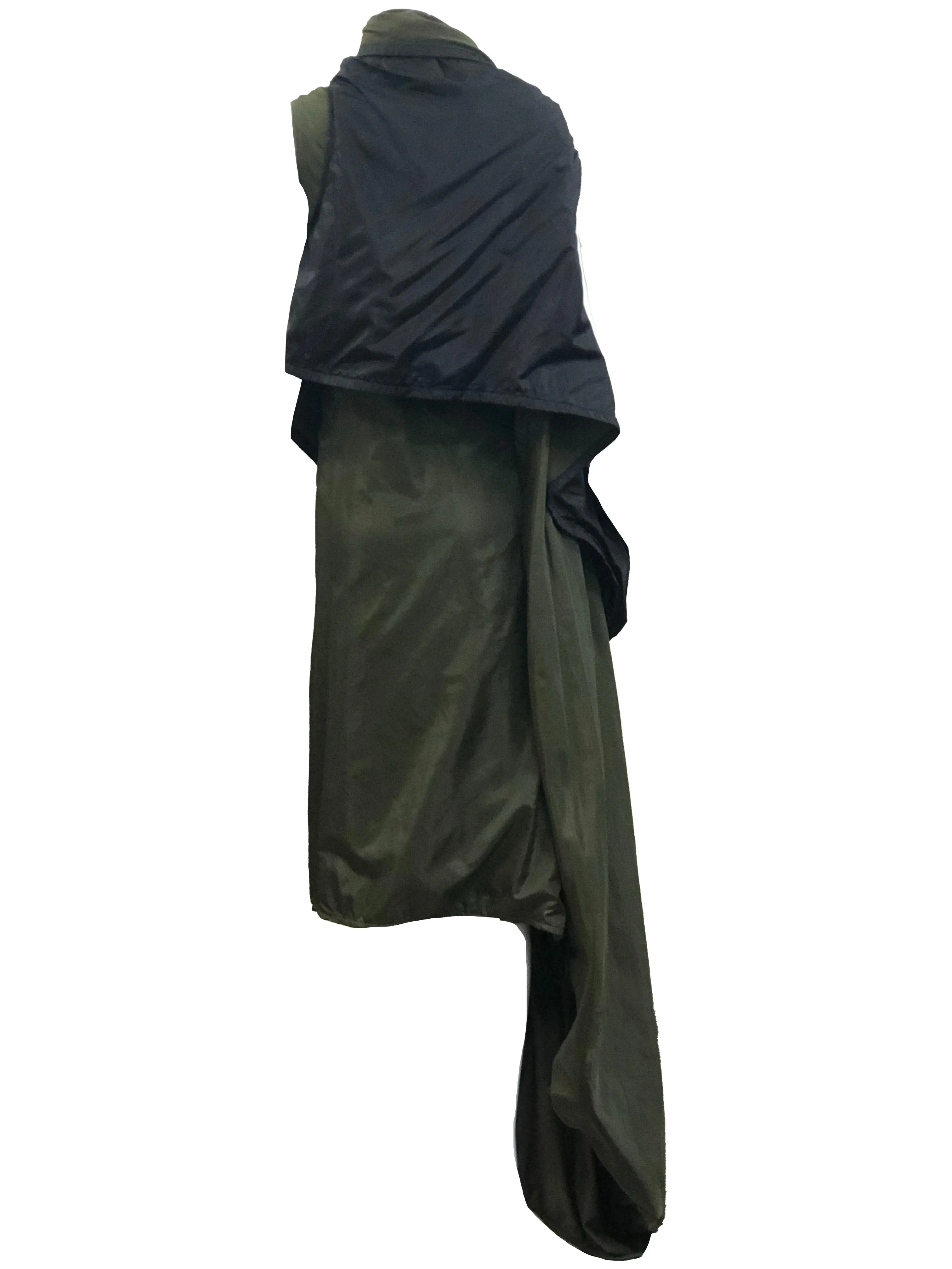 Ann Demuelemeester 2 Piece Nylon Vest Ensemble