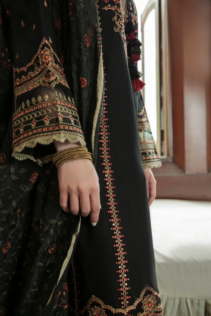 AQ-01  ZAREEN | Qalamkar Qline Dastak Summer Collection 2022 | Unstitched Embroidered Lawn Suits
