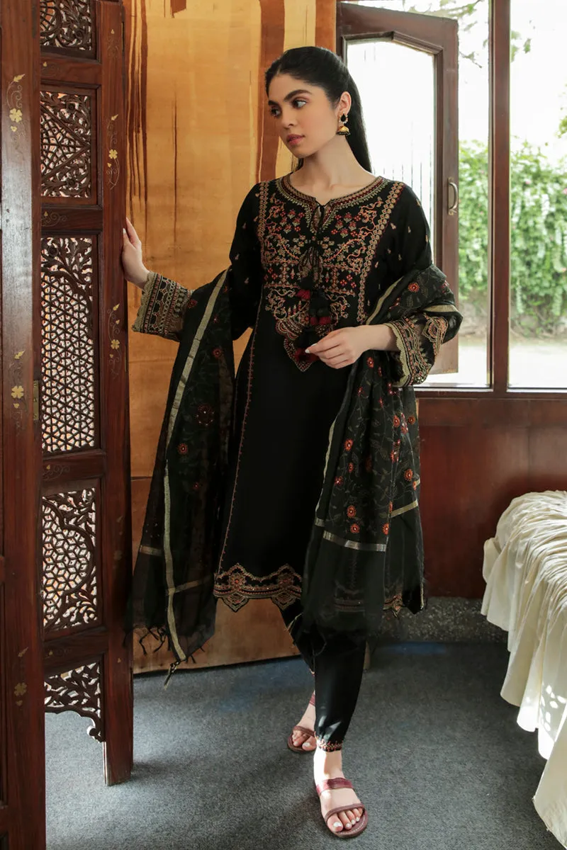 AQ-01  ZAREEN | Qalamkar Qline Dastak Summer Collection 2022 | Unstitched Embroidered Lawn Suits