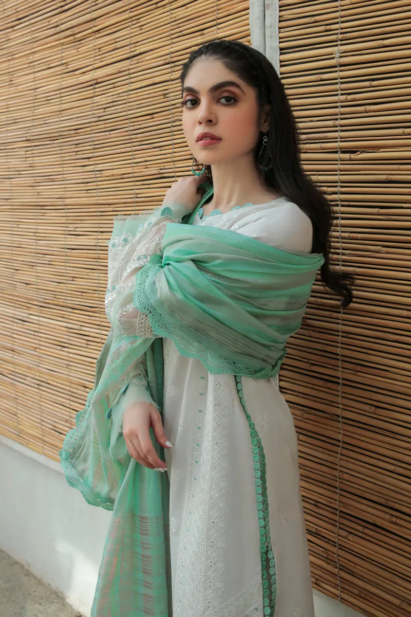 AQ-09  NAILA  | Qalamkar Qline Dastak Summer Collection 2022 | Unstitched Embroidered Lawn Suits